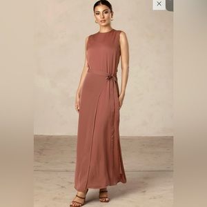 Veiled Collection - Sadia Sleeveless Maxi Dress & Skirt Set